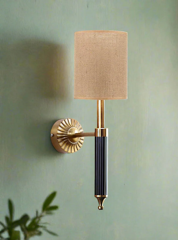 Jute Wall Lamp for Living Room - Eamon