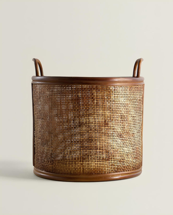 Rattan Laundry Basket for Bathroom - Osricson