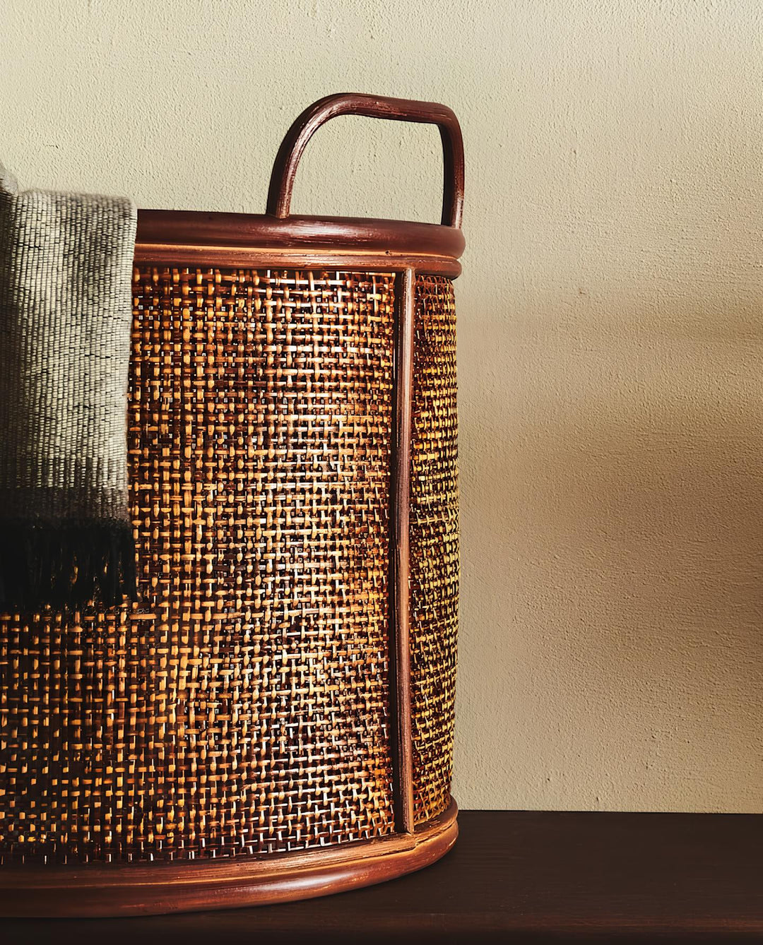 Rattan Laundry Basket for Bathroom - Osricson