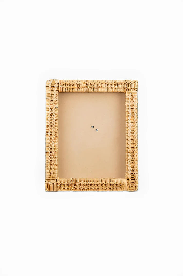 Rattan Photo Frame 5x7 Inch for Home - Dashwoode