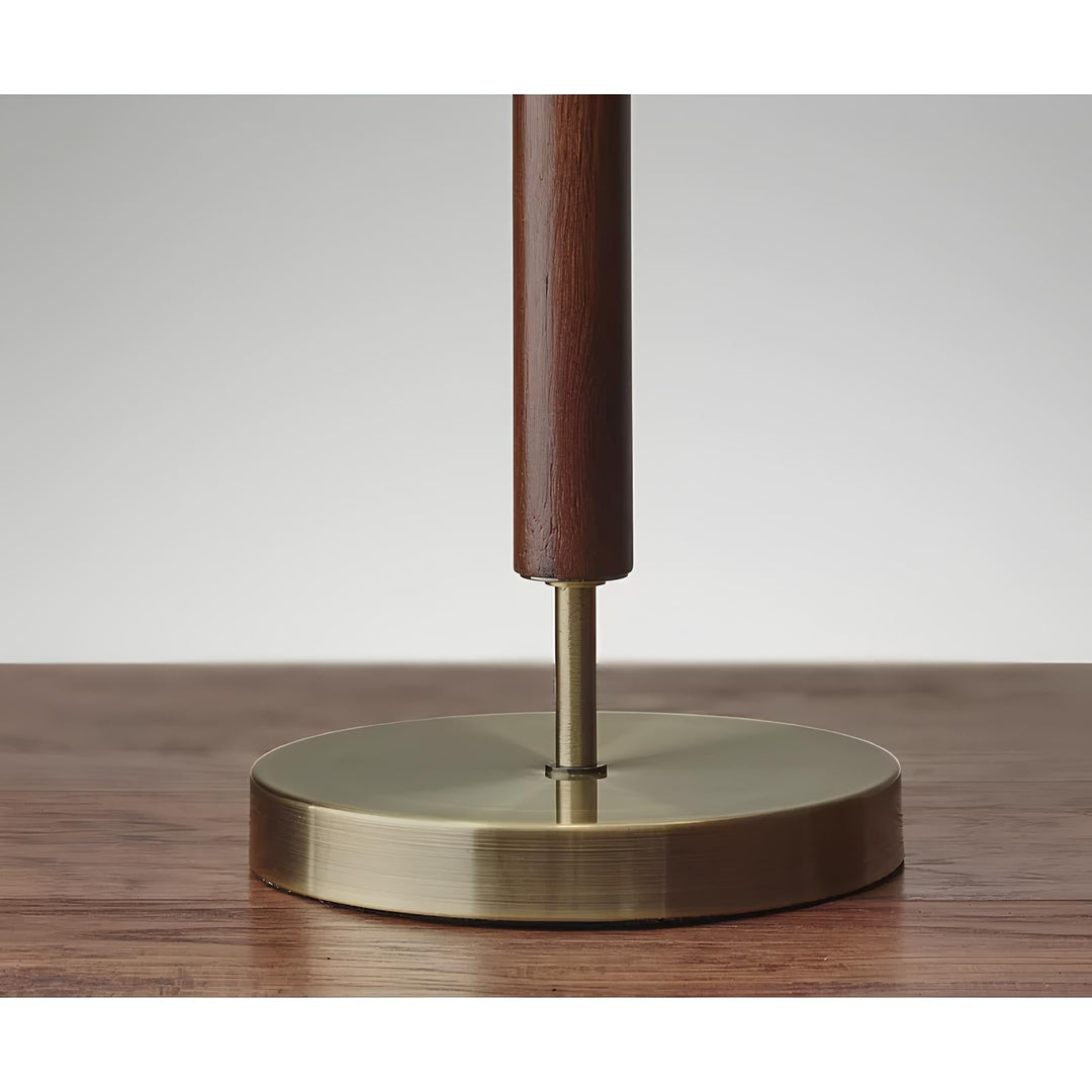 Rattan & Bamboo Table Lamp for Bedroom - Adah