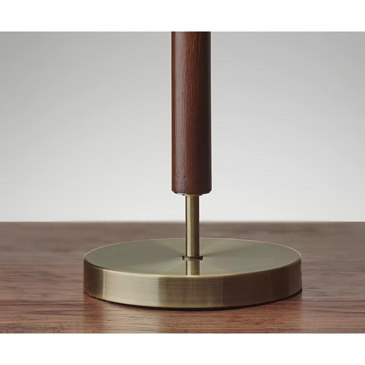 Rattan & Bamboo Table Lamp for Bedroom - Adah