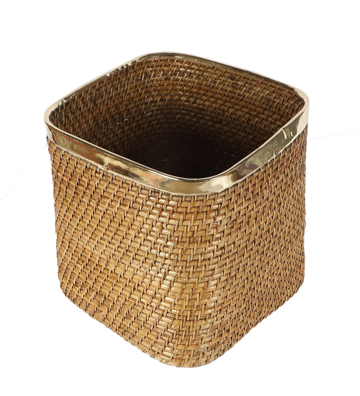 Rattan Planter | Cane Laundry Bin | Bamboo toy Storage - Shanaya by Luxury Rattan Handicrafts 