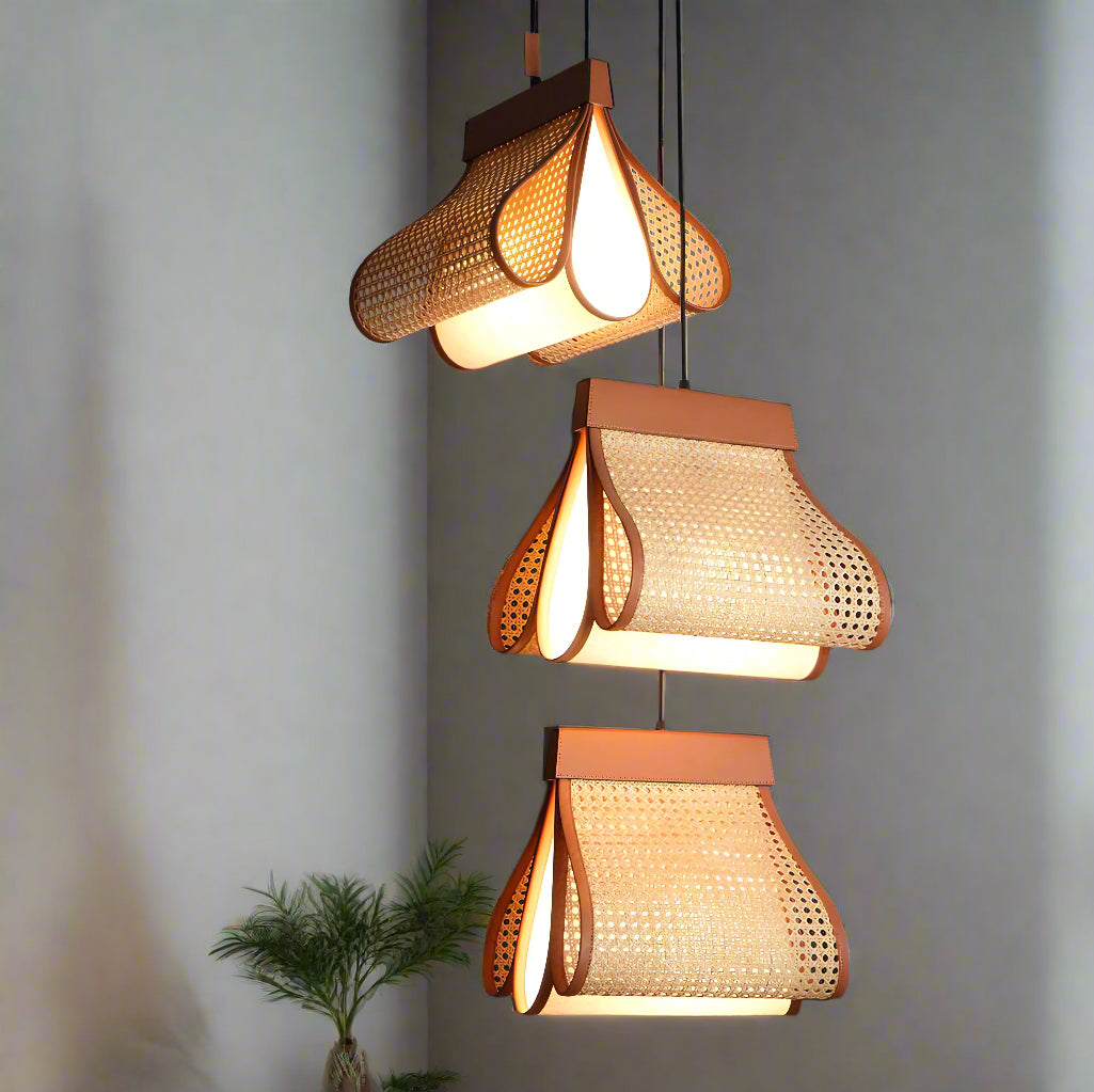 Rattan Pendant Light - Pixie 2.0