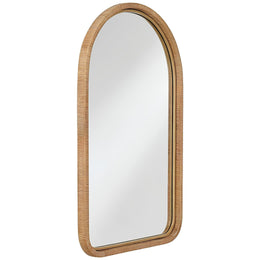 Bamboo Wall Mirror for Bedroom | Rattan Decorative Mirror - Ulric