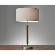 Rattan & Bamboo Table Lamp for Bedroom | Handmade - Adah