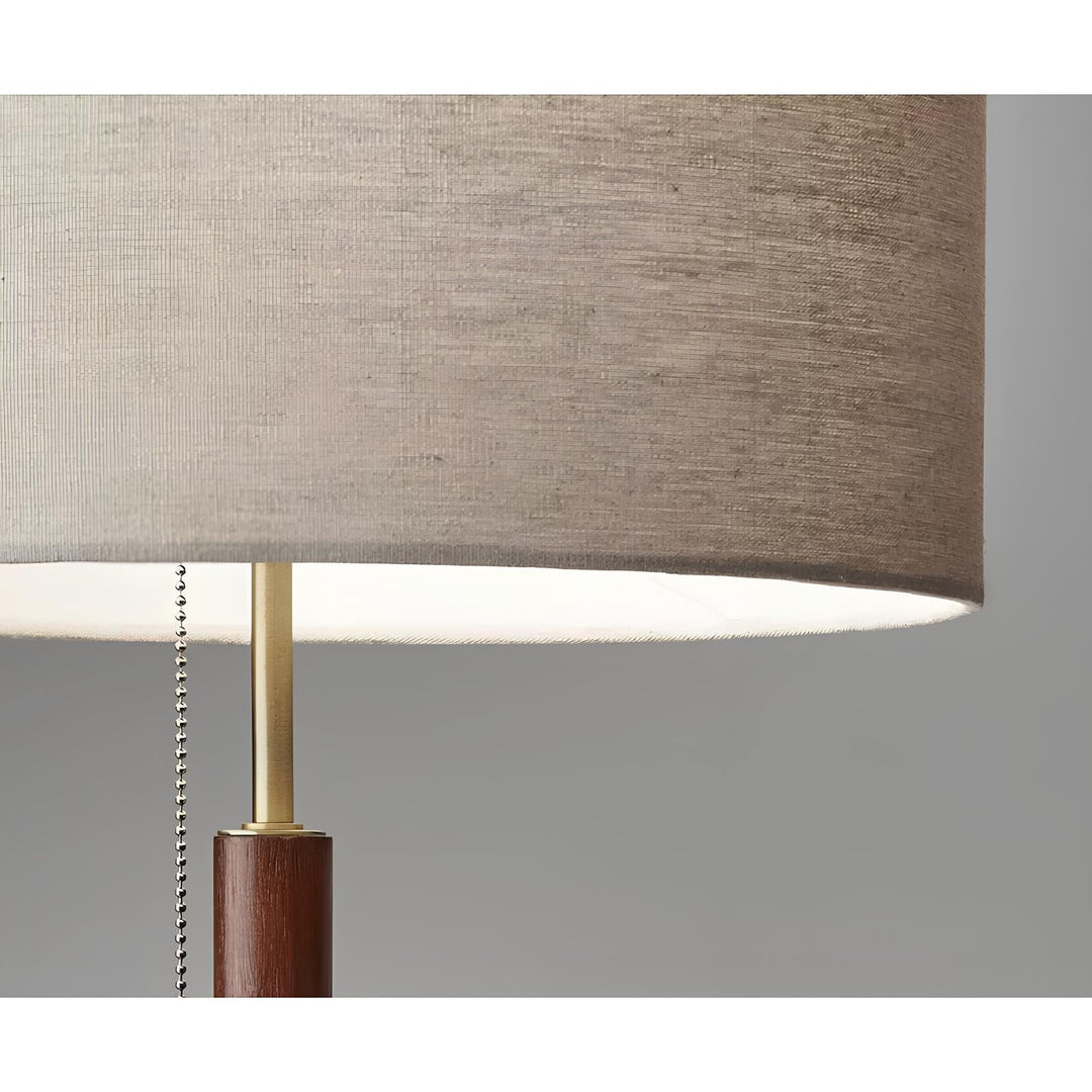 Rattan & Bamboo Table Lamp for Bedroom - Adah