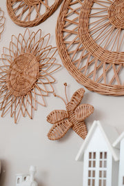 Rattan Wall Decor for Living Room - Devlin