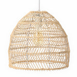 Bamboo Pendant Light for Living Room 14 Inch - Kevin by Luxury Rattan Handicrafts 