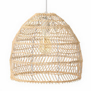 Bamboo Pendant Light for Living Room 14 Inch - Kevin by Luxury Rattan Handicrafts 