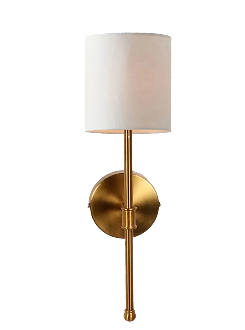 Fabric Wall Sconce for Living Room-  Soren