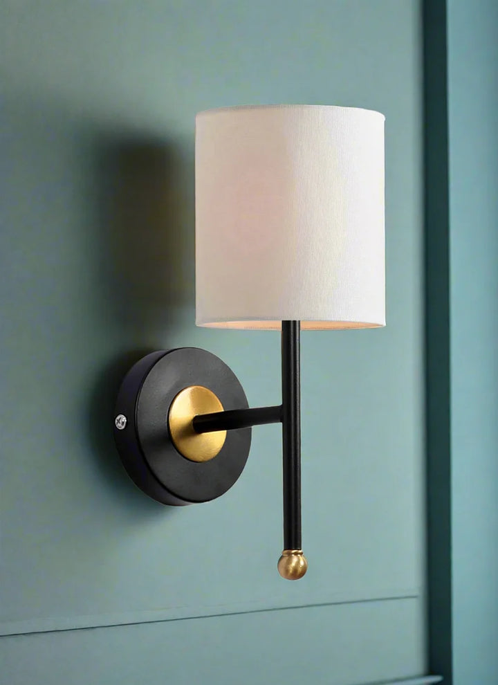 Fabric Wall Lamp for Bedroom | Elegant Decorative Wall Light - Rian