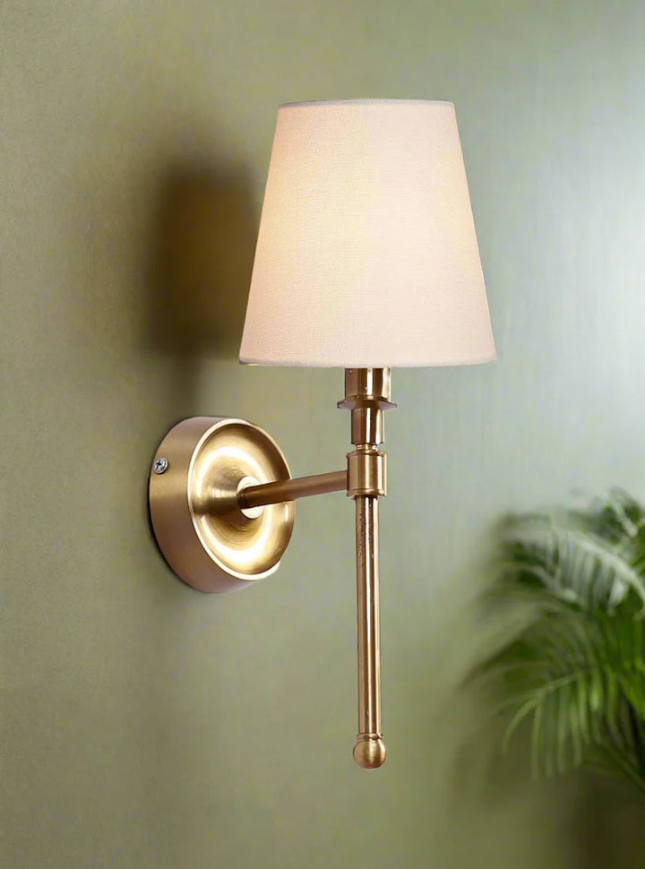 Modern Fabric Wall Lamp for Living Room | Decorative Wall Light - Edrick