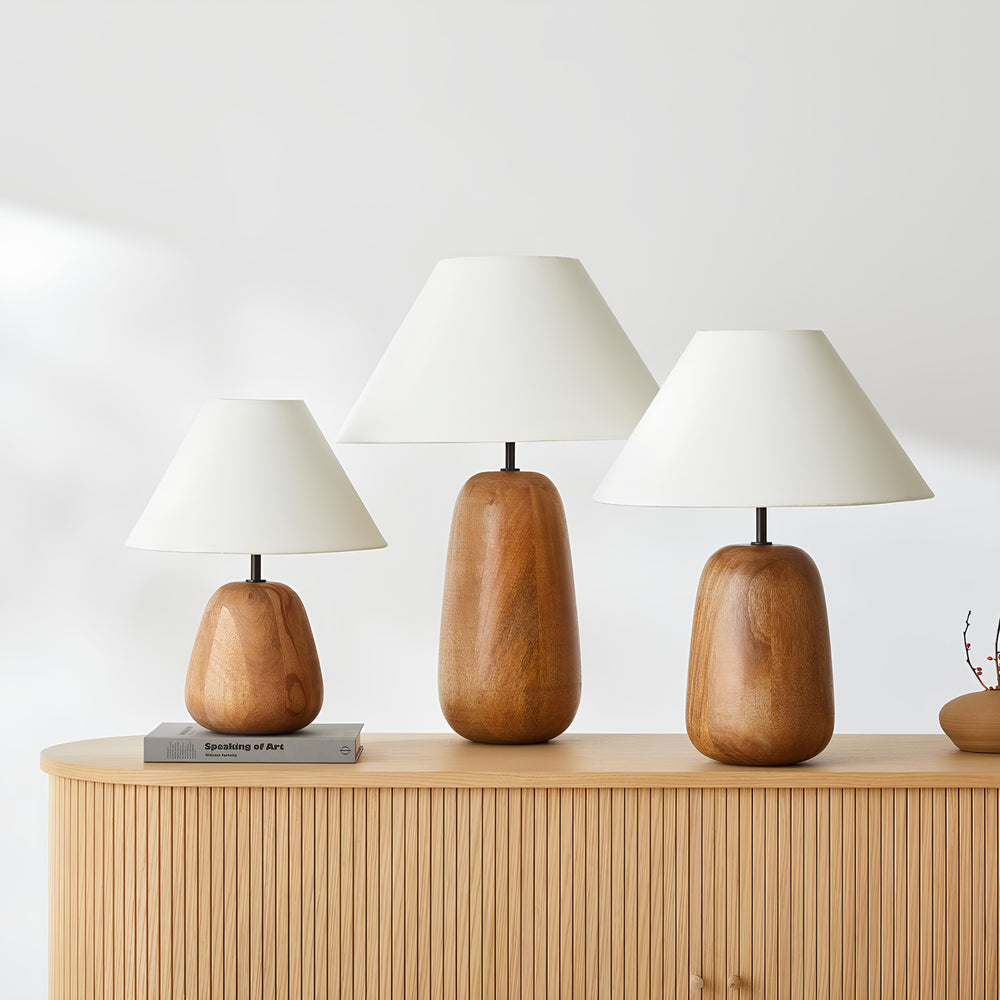 Rattan & Bamboo Table Lamp for Bedroom - Anaisha