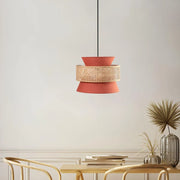 Rattan Hanging Light for Dining Room | Cane Pendant Lamp - Hana