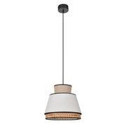 Rattan Hanging Light for Living Room | Cane Pendant Lamp - Blaze