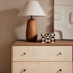 Rattan & Bamboo Table Lamp for Bedroom - Anaisha