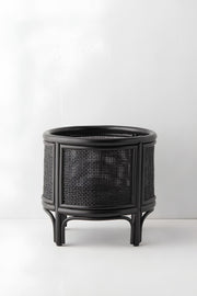 Rattan Plant Pot | Cane Flower Pot with Stand - Adah by Luxury Rattan Handicrafts 