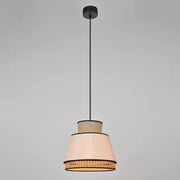Rattan Hanging Light for Living Room | Cane Pendant Lamp - Blaze