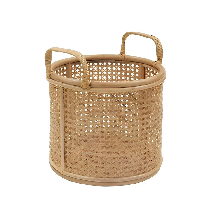 Rattan & Bamboo Planter for Living Room - Taara