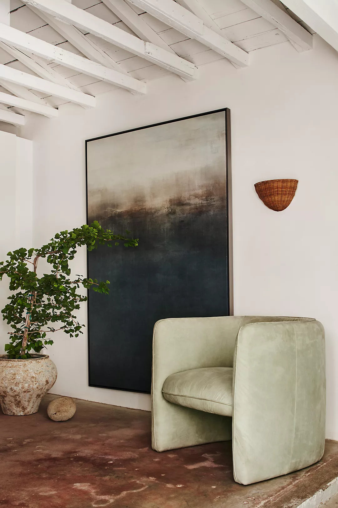 Bamboo Wall Lamp for Bedroom | Jute Wall Light - Oakes