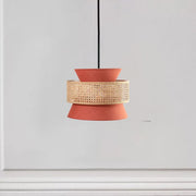 Rattan Hanging Light for Dining Room | Cane Pendant Lamp - Hana