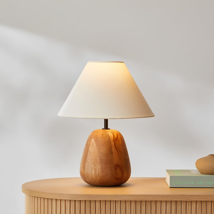 Rattan & Bamboo Table Lamp for Bedroom - Anaisha