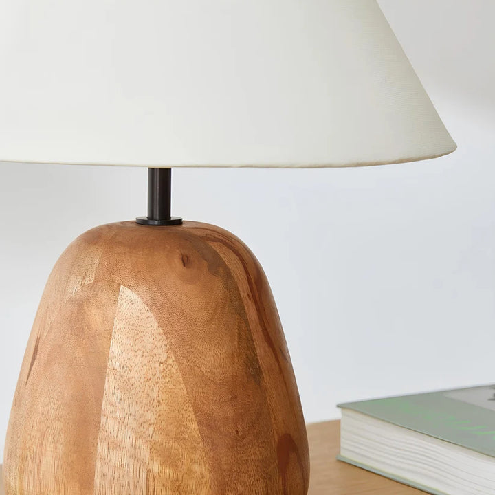 Rattan & Bamboo Table Lamp for Bedroom- Xylan