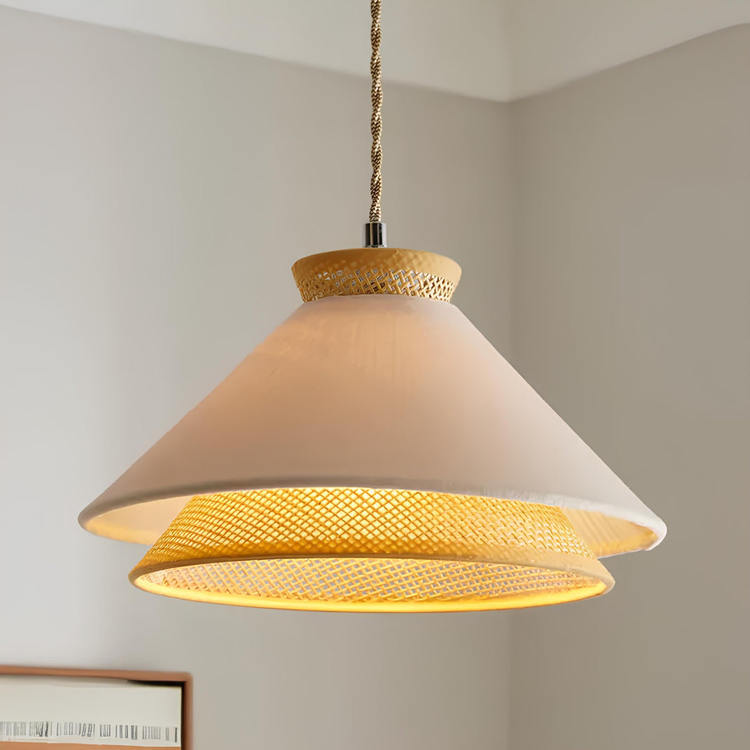 Rattan Hanging lamp for Hallway - Kripala