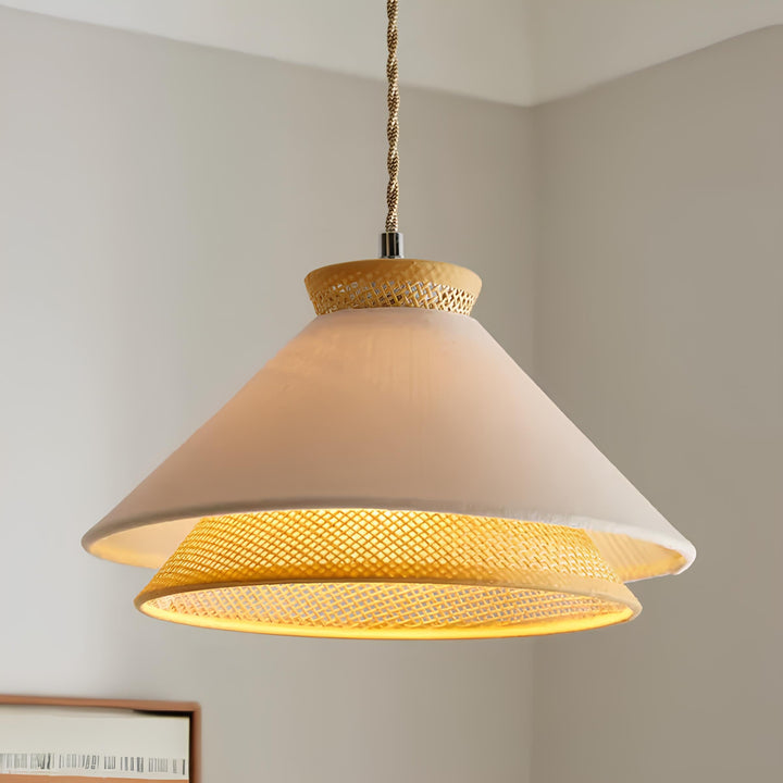 Rattan Hanging lamp for Hallway - Kripala