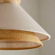 Wicker Hanging Light for Hallway - Tobiaso