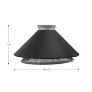 Wicker Hanging Light for Bedroom | Rattan Pendant Lamp - Drako