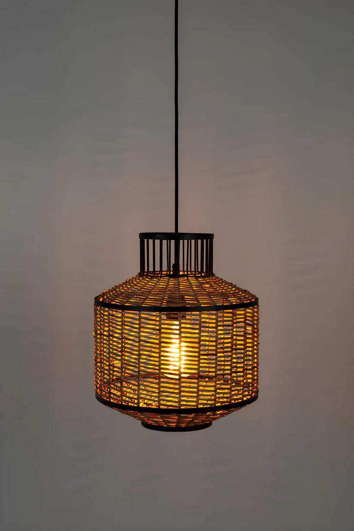 Bamboo Hanging Light for Kitchen | Rattan Pendant Lamp - Lark