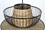 Rattan & Bamboo Hanging Light for Kitchen | Pendant Lamp - Rhydian