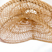 Bamboo Hanging Light for Dining Room | Cane Pendant Lamp - Sable