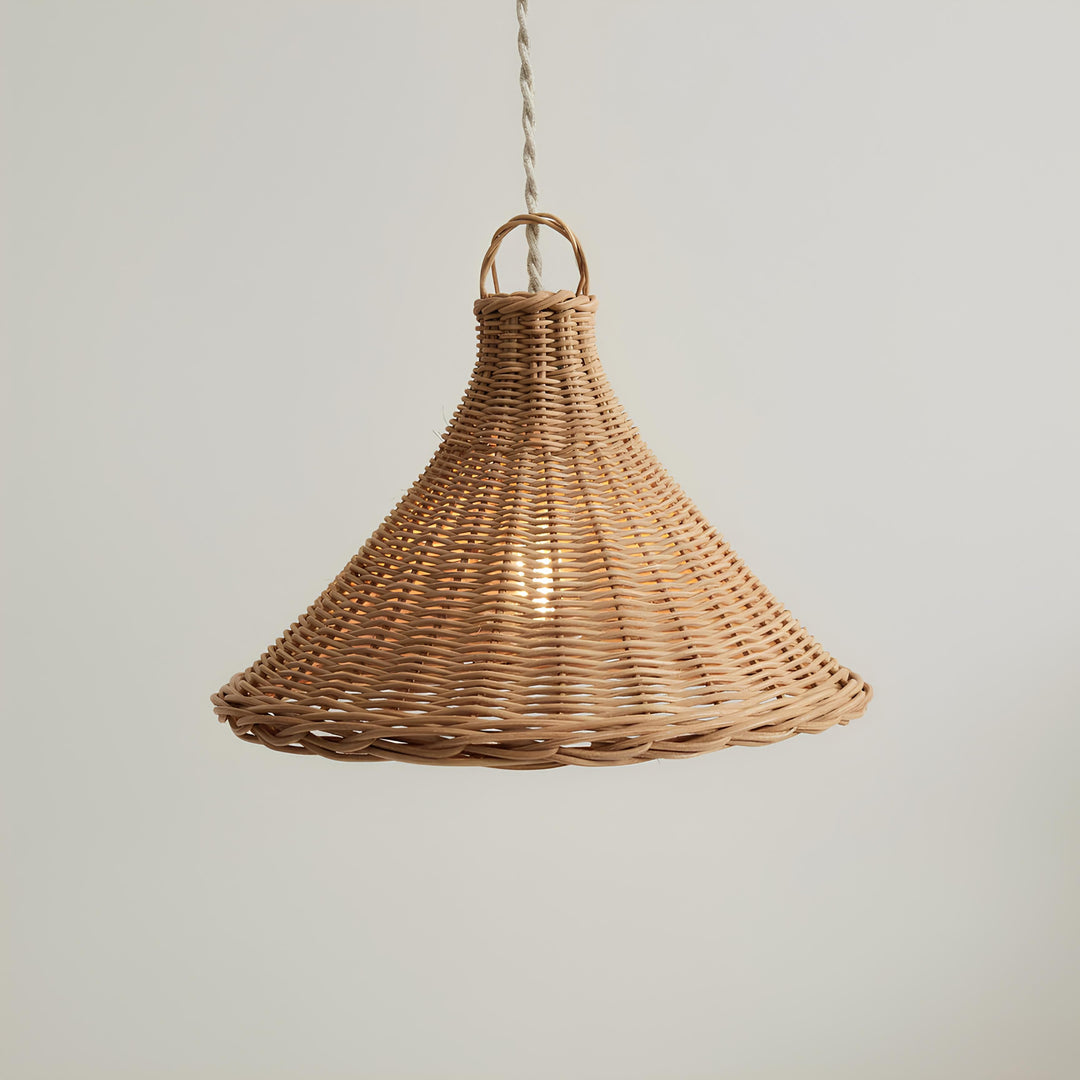 Bamboo Pendant Light for Living Room - Hanita by Luxury Rattan Handicrafts 