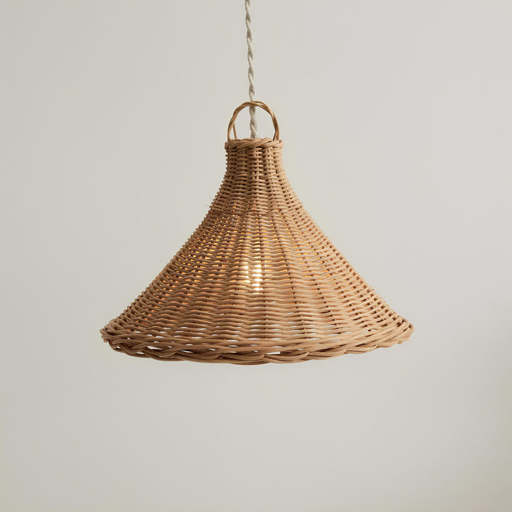 Bamboo Pendant Light for Living Room - Hanita by Luxury Rattan Handicrafts 