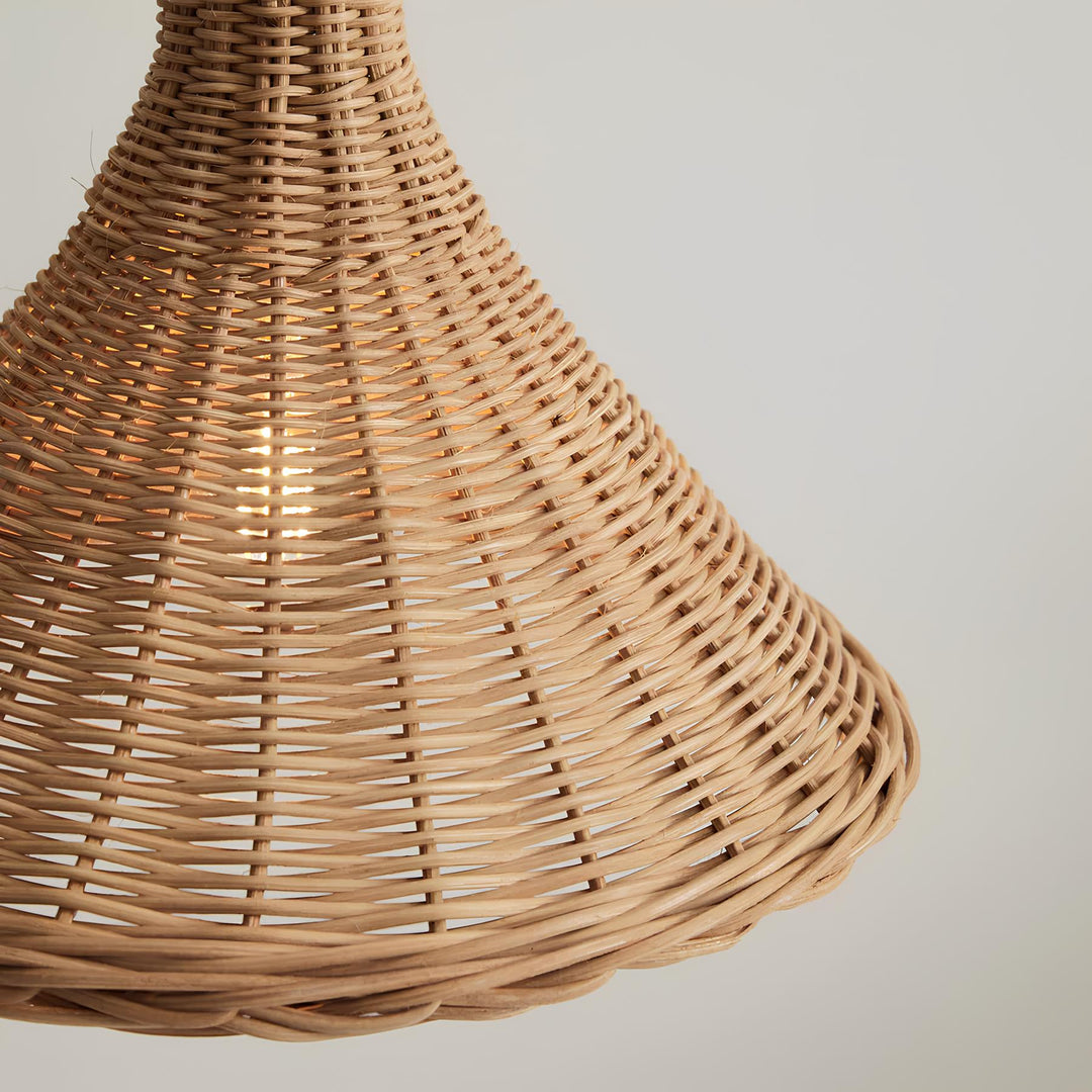 Bamboo Pendant Light for Living Room - Hanita by Luxury Rattan Handicrafts 