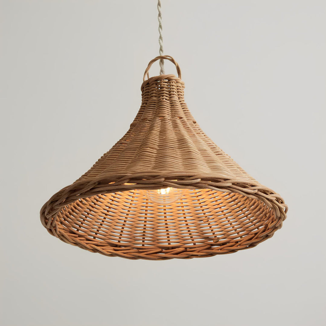 Bamboo Pendant Light for Living Room - Hanita by Luxury Rattan Handicrafts 