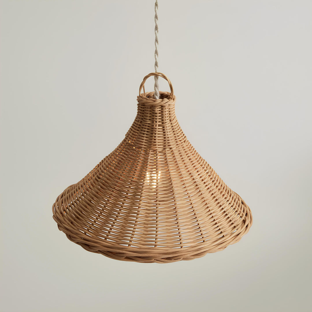 Bamboo Pendant Light for Living Room - Hanita by Luxury Rattan Handicrafts 