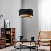 Rattan Hanging Light for Living Room | Cane Pendant Lamp - Corvis