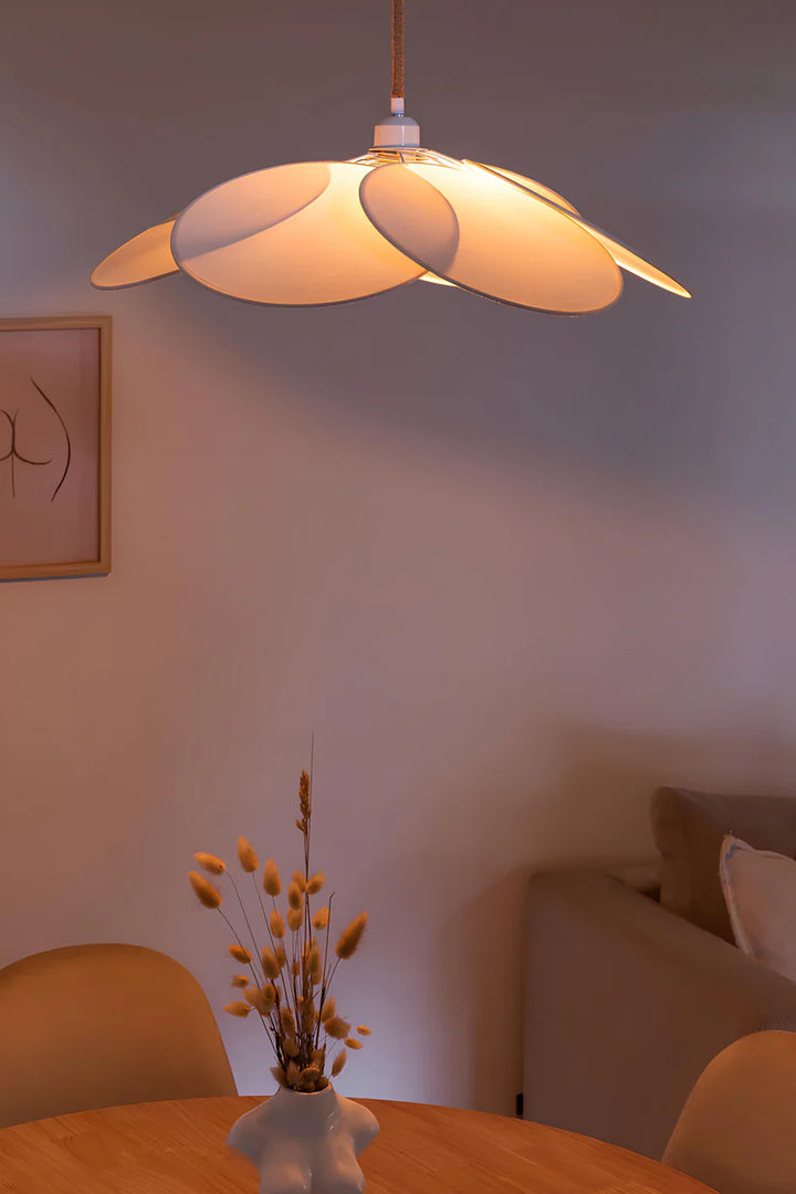 Contemporary Hanging Light for Bedroom | Japandi Pendant Lamp - Lachlan