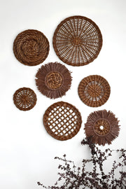 Rattan Wall Decor for Living Room - Caiusworth