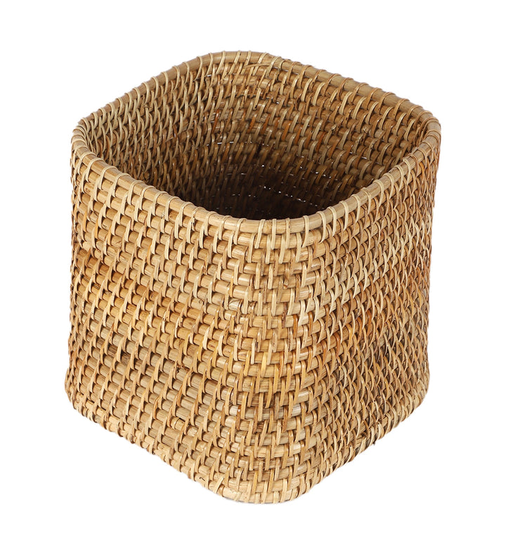 Rattan Planter 8" Dia x 8" H for Indoor - Hawthorn