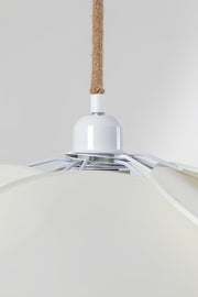 Contemporary Hanging Light for Bedroom | Japandi Pendant Lamp - Lachlan