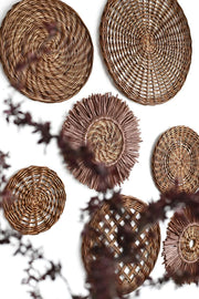 Rattan Wall Decor for Living Room - Caiusworth