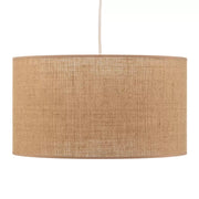 Jute Hanging Light for Living Room | Natural Pendant Lamp - Varek