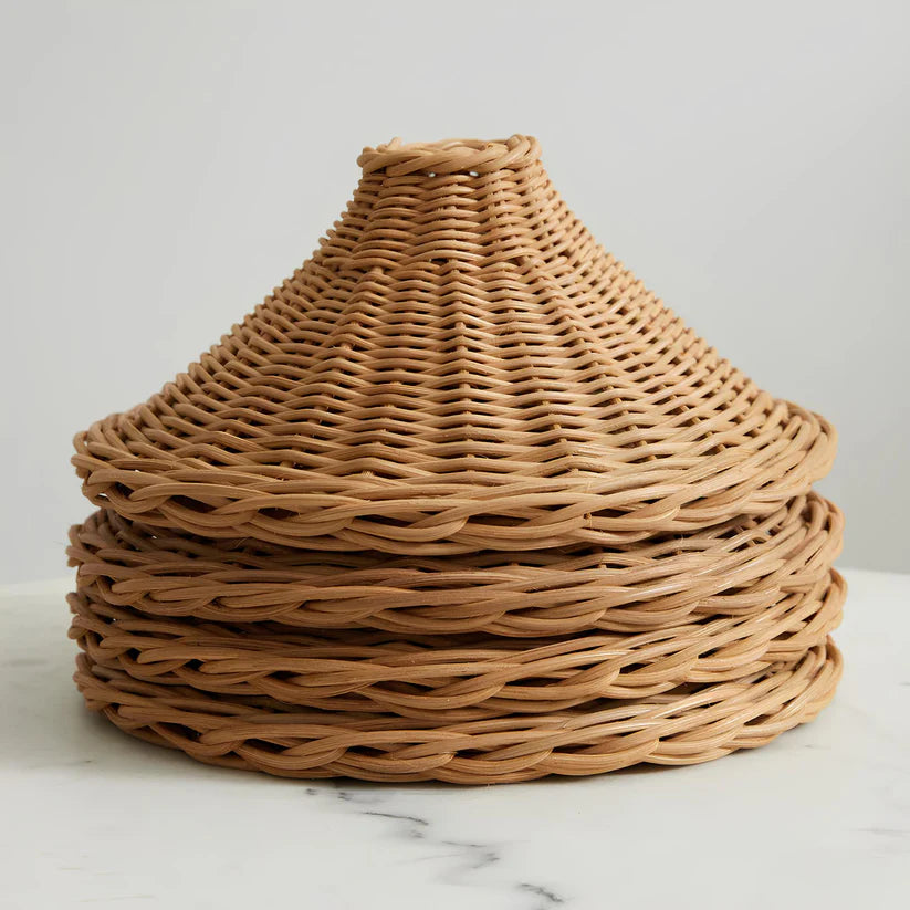 Bamboo Hanging Light for Living Room | Rattan Pendant Lamp - Tate