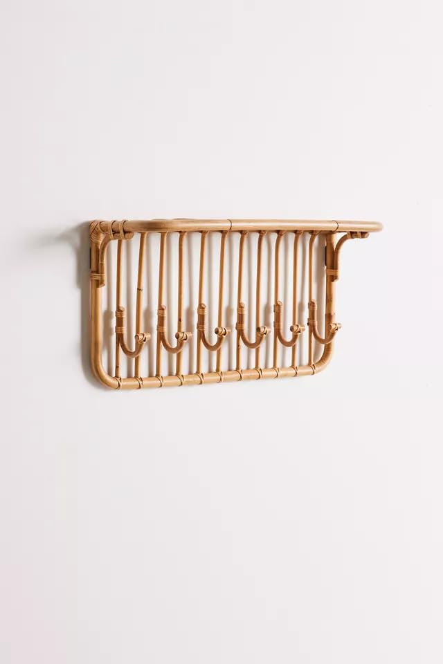 Luxury Rattan Handicrafts  Rattan Bamboo Wall Hook, Wall Hanger, Cane Wall Hooks, entryway Hangers, entryway Hooks, Clothing Hangers - Luxury Rattan Handicrafts  Home 