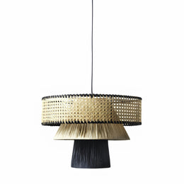 Bamboo Pendant Light for Living Room - Diva by Luxury Rattan Handicrafts 